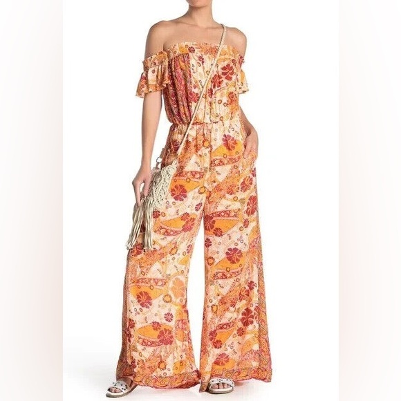 FREE PEOPLE “CARMEN” JUMPSUIT - Picture 1 of 8